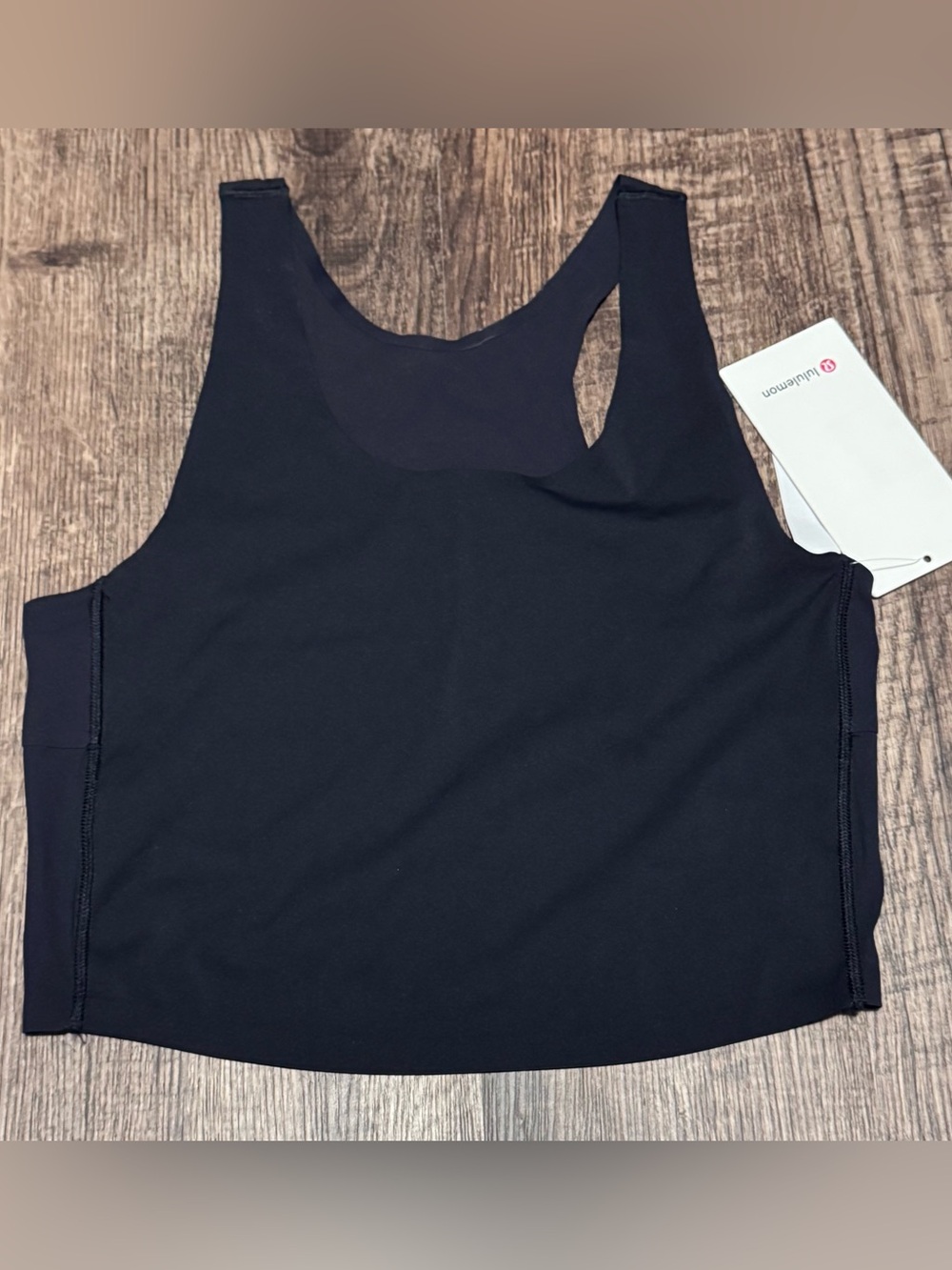 Lululemon Fast and Free Tank Top *Light - Nightmoth (Black)